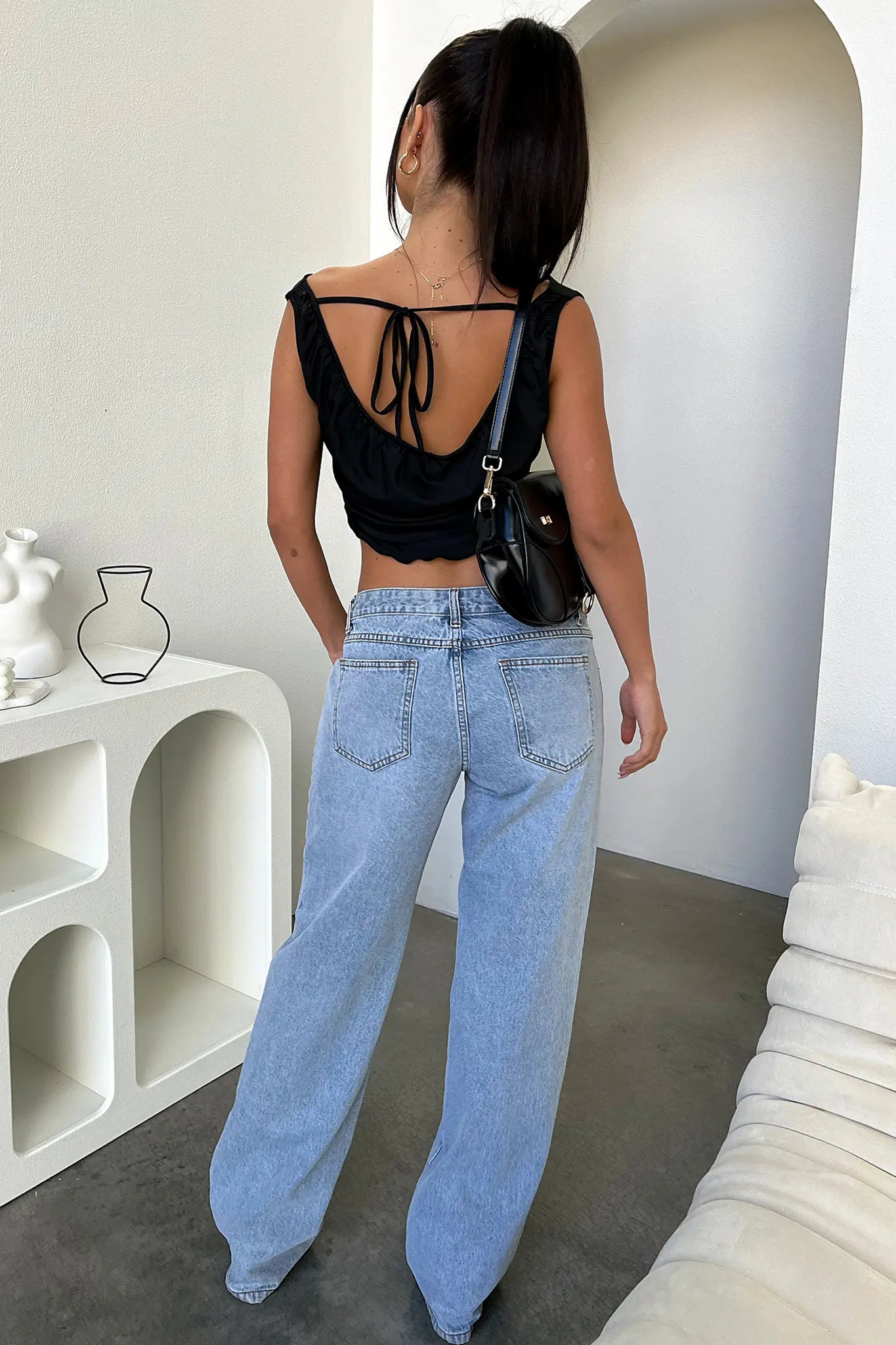 Dames Hoge Taille Denim Spijkerbroek | Trendy Casual Fit voor Elke Seizoen 4
