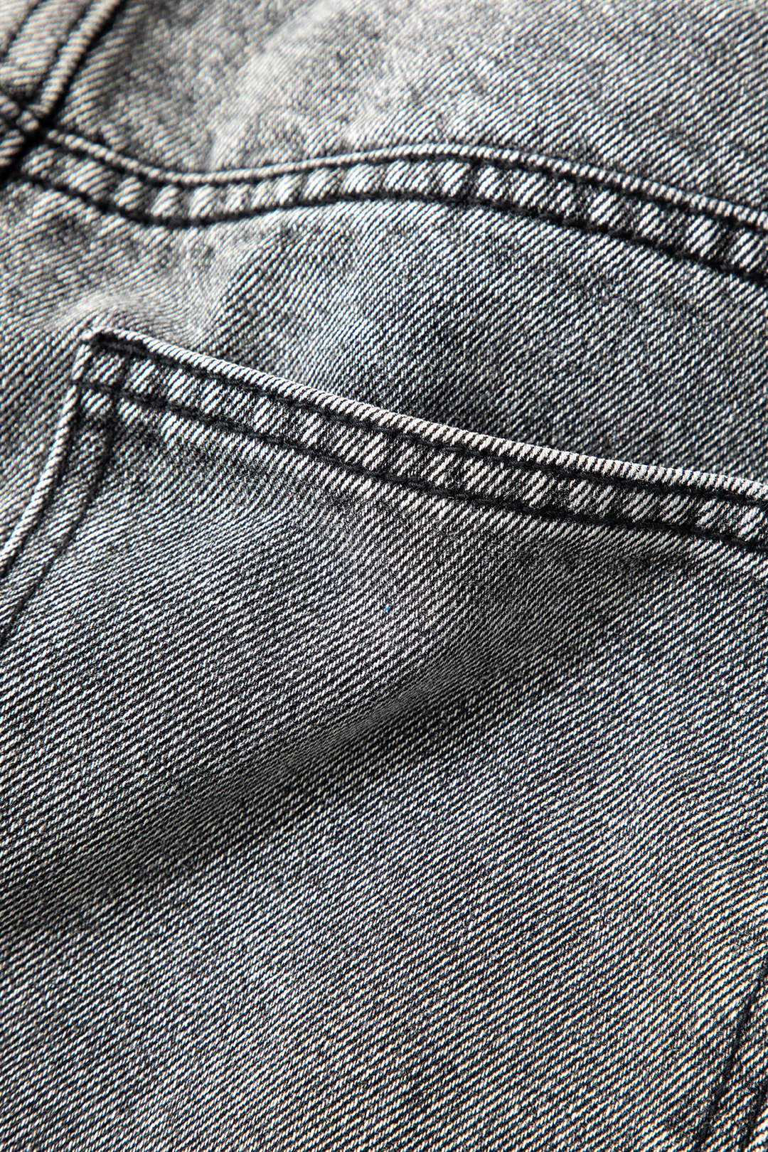 Dames Vintage Denim Spijkerbroek | Asymmetrische Taille Wijd Been Jeans 6