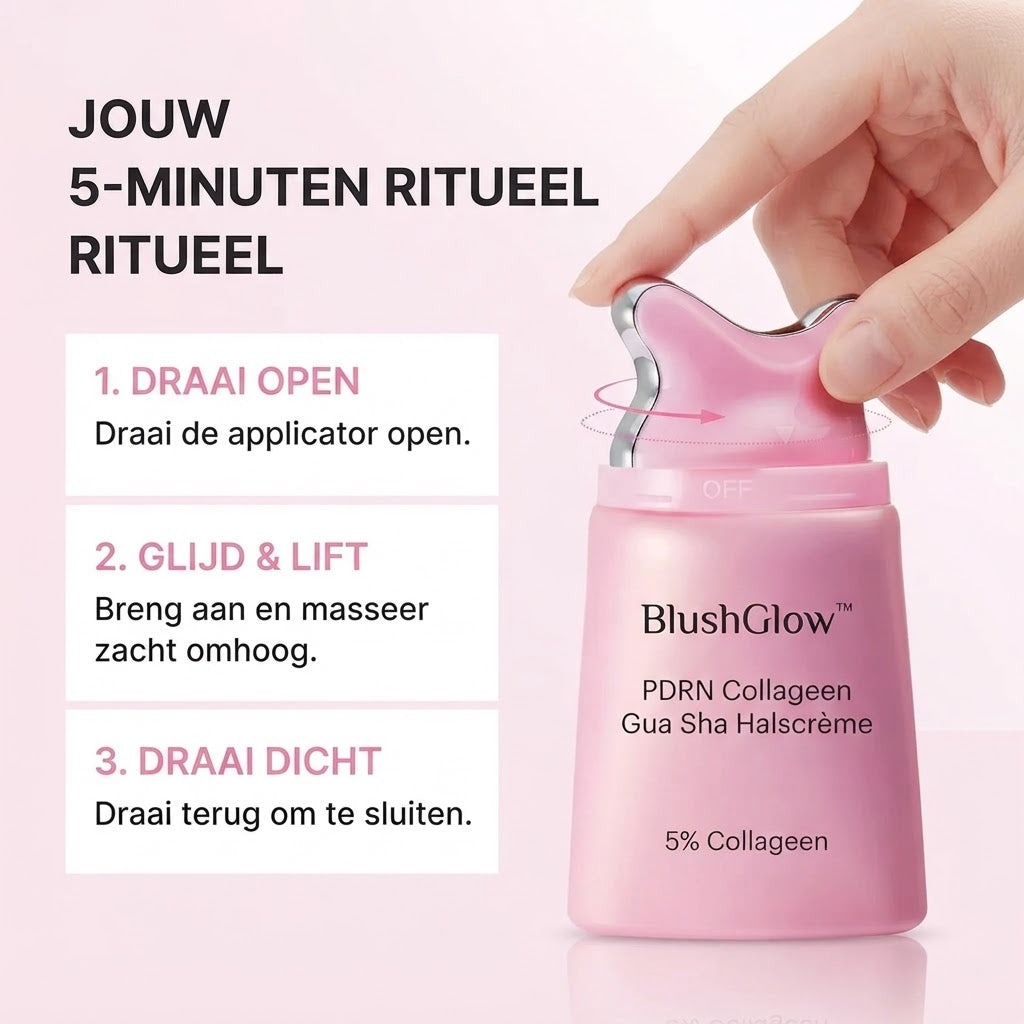 BlushGlow™ | geeft je gezicht direct een frisse, natuurlijke roze gloed.