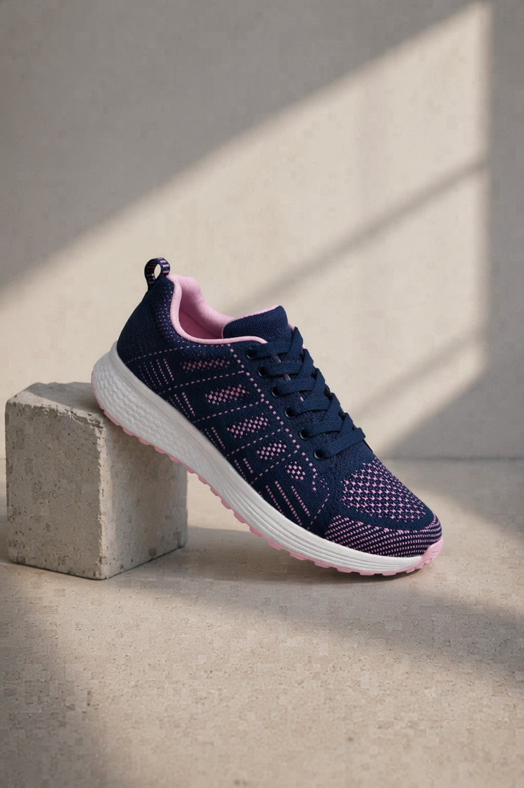 Dames Ademend Bovenmateriaal Sneakers | Lichtgewicht Flexibele Sportieve Schoenen 0
