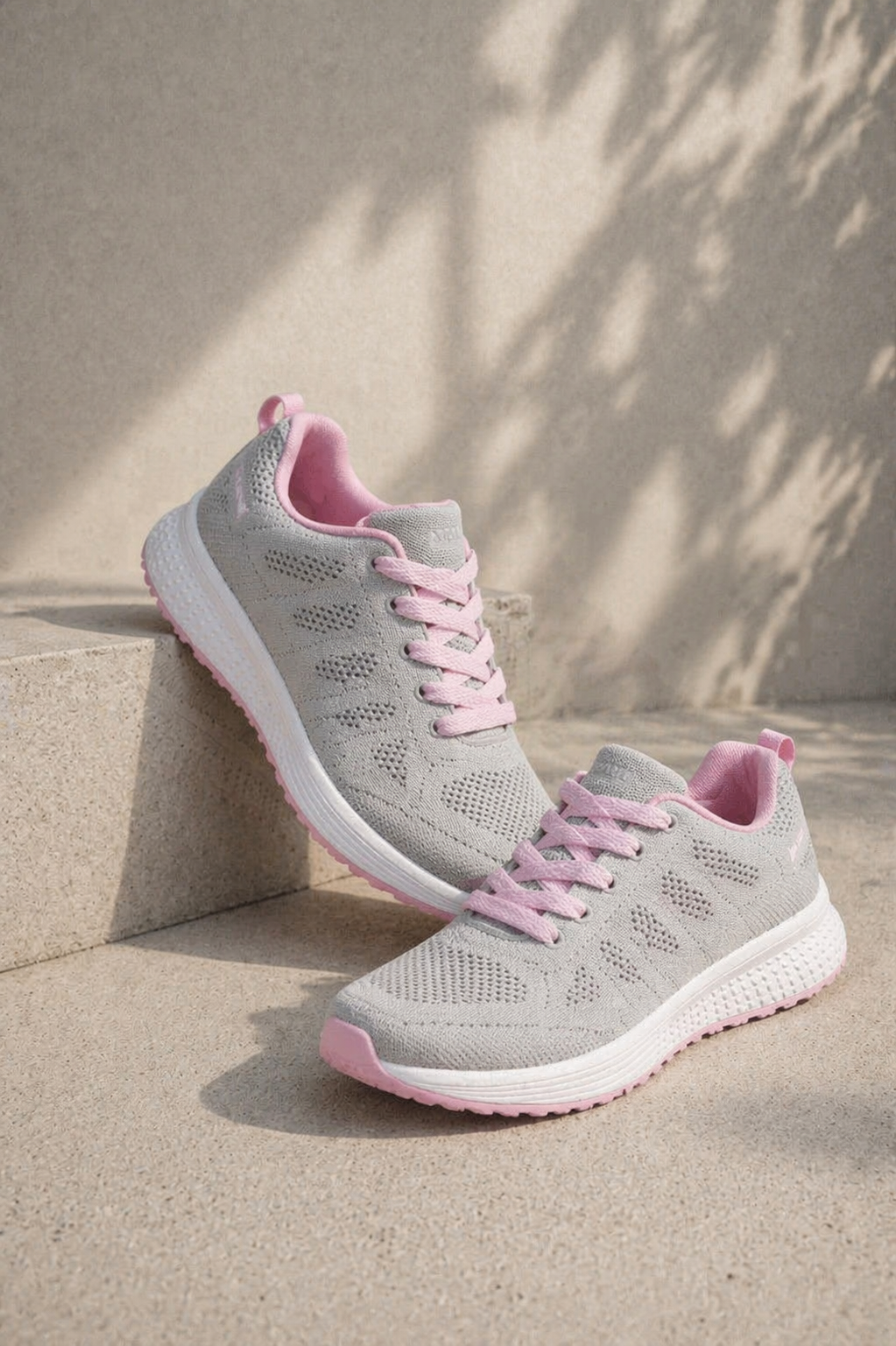 Dames Ademend Bovenmateriaal Sneakers | Lichtgewicht Flexibele Sportieve Schoenen 3