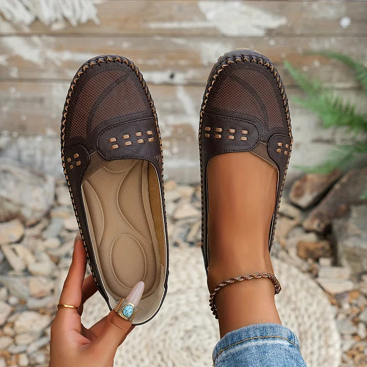 Dames Ademend Orthopedische Platte Schoenen | Comfortabel en Stijlvol voor Dagelijks Gebruik 2