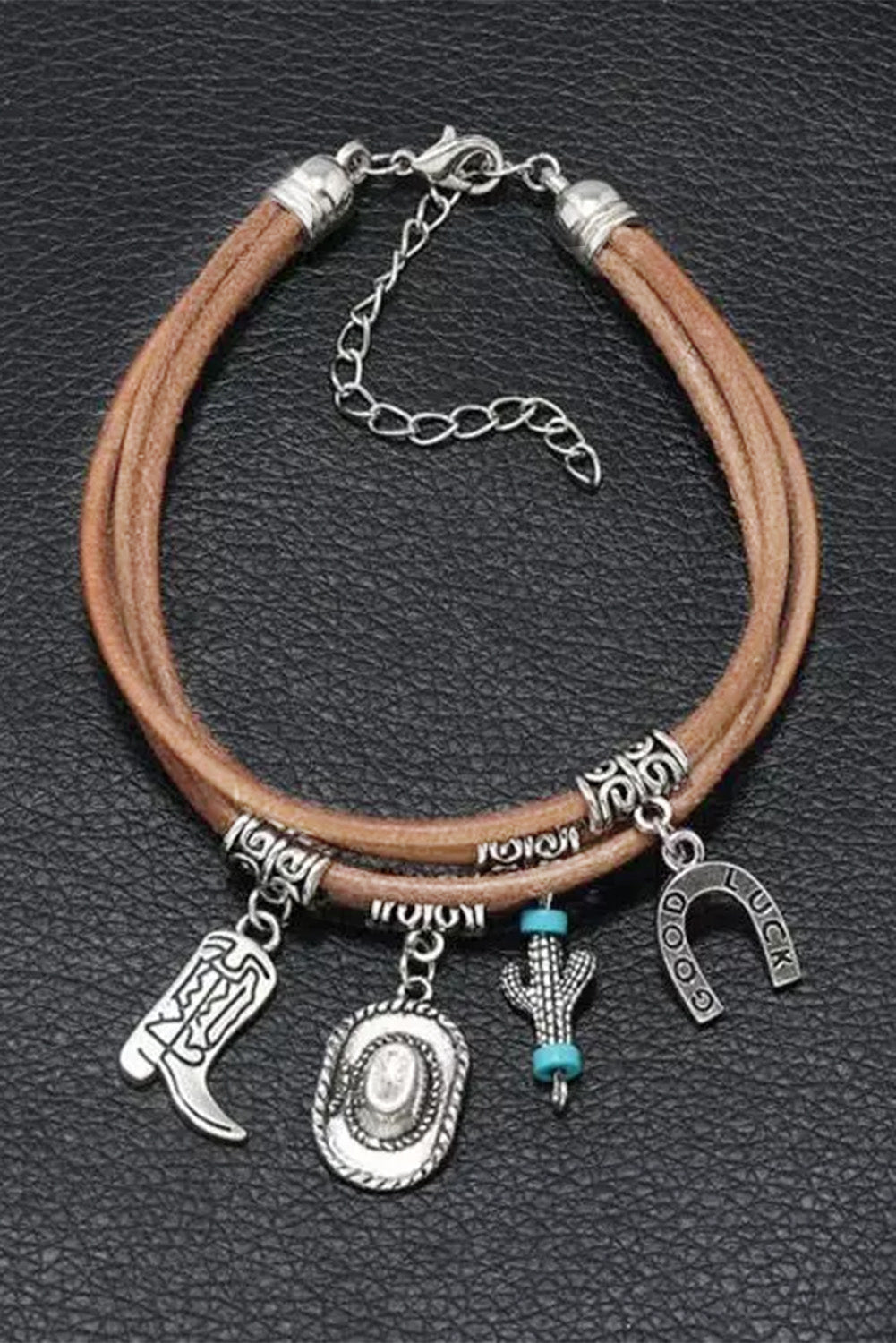Dames Cactus Ontwerp Meerlaagse Armband | Elegante Groene Gouden Sieraad 4
