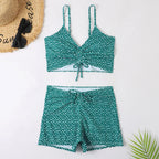Dames Comfortabele Zomertankini Set | Flatterende Print met Ondersteuning 8
