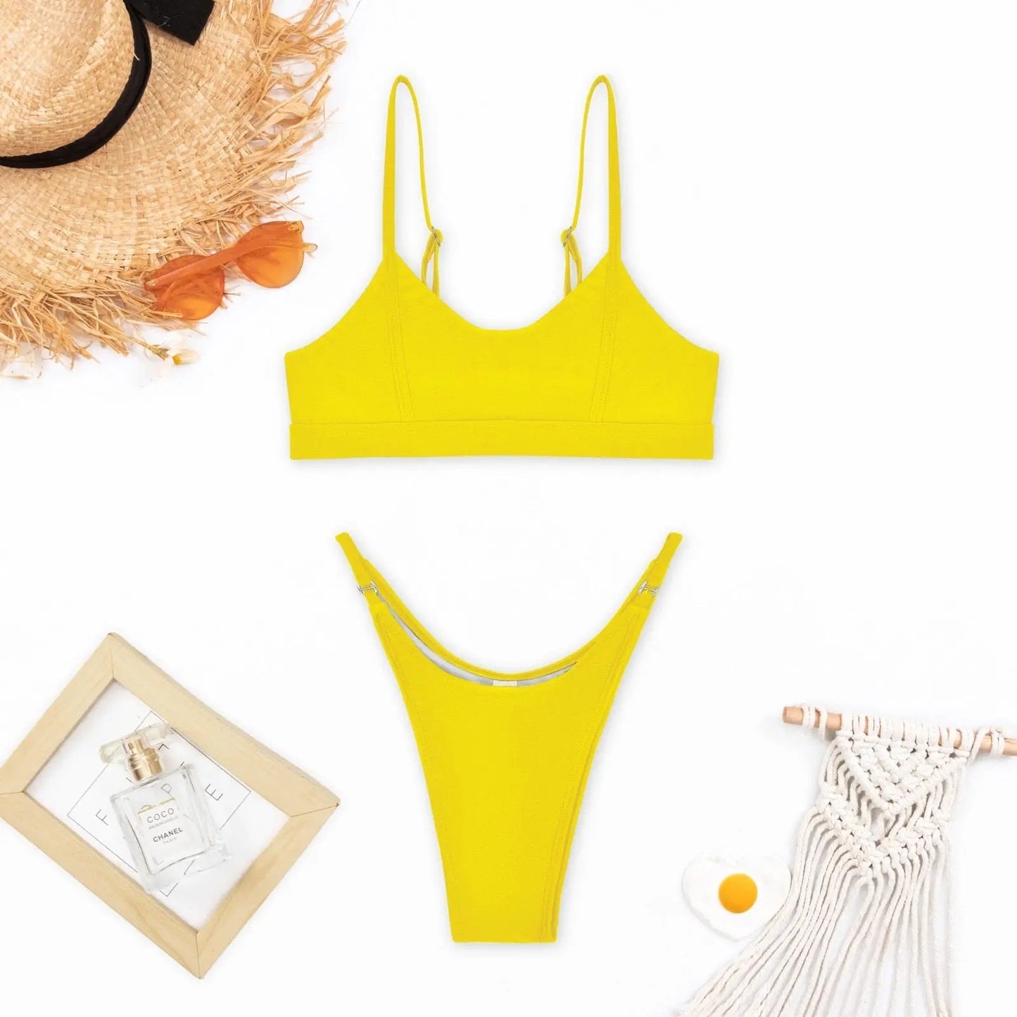 Dames Elastische Push-Up Bikini | Flatterend Comfortabel Strand Zwemkleding 4
