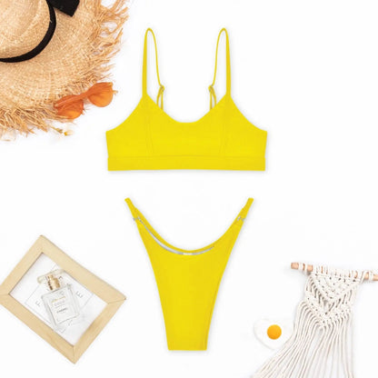 Dames Elastische Push-Up Bikini | Flatterend Comfortabel Strand Zwemkleding 4