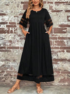 Dames Elegante Buik-Flatterende Jurk | Comfortabele Zomerjurk voor Zelfvertrouwen 3