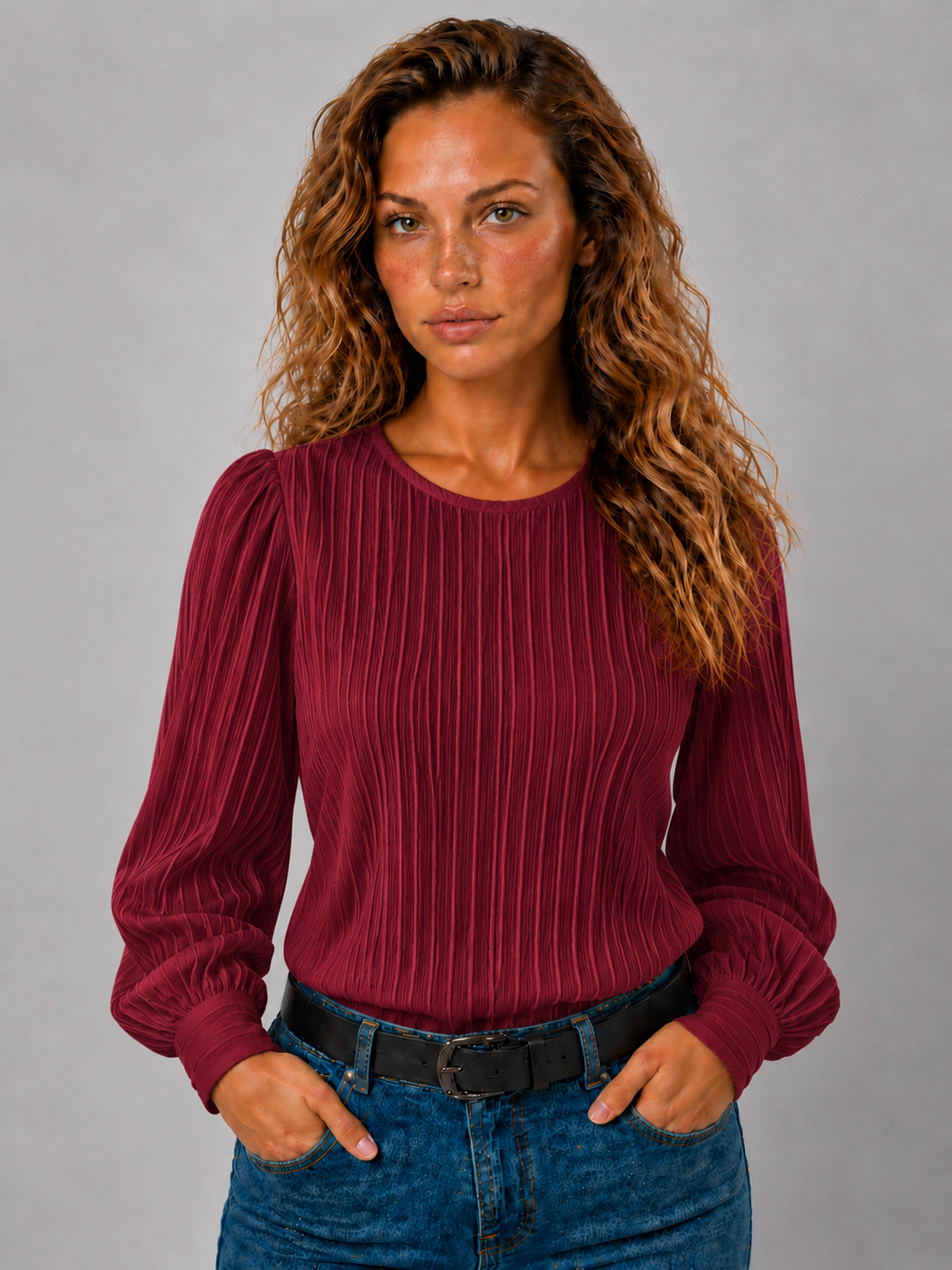 Dames Elegante Katoenen Blouse | Tijdloos Comfortabel Design 2