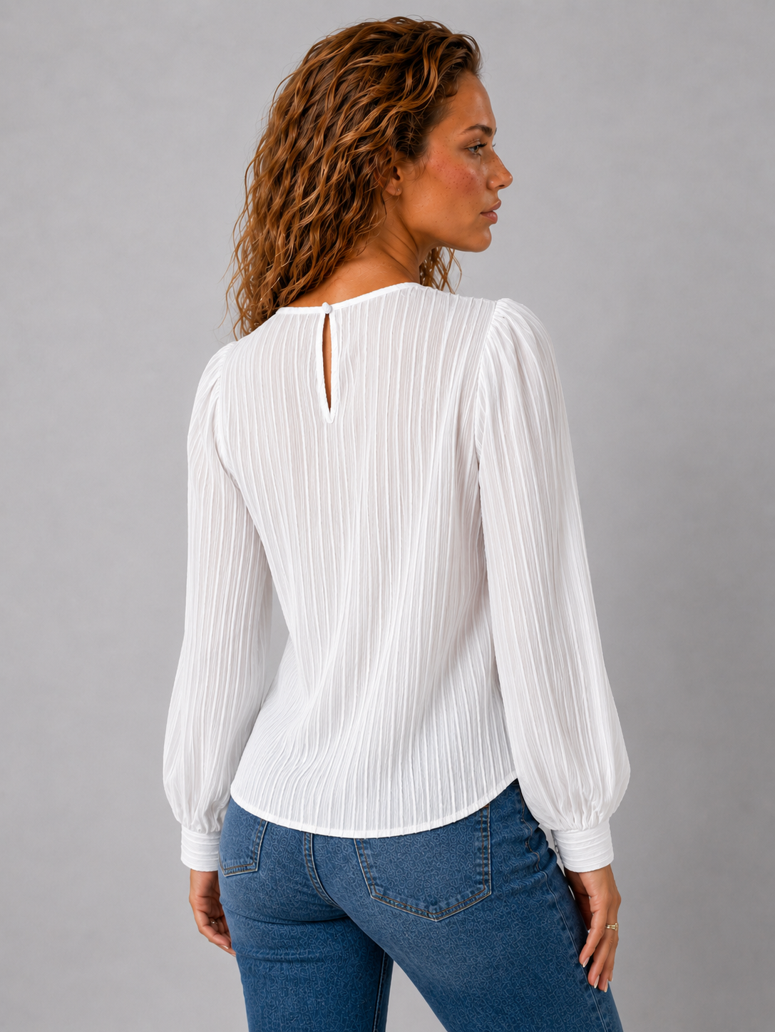 Dames Elegante Katoenen Blouse | Tijdloos Comfortabel Design 3
