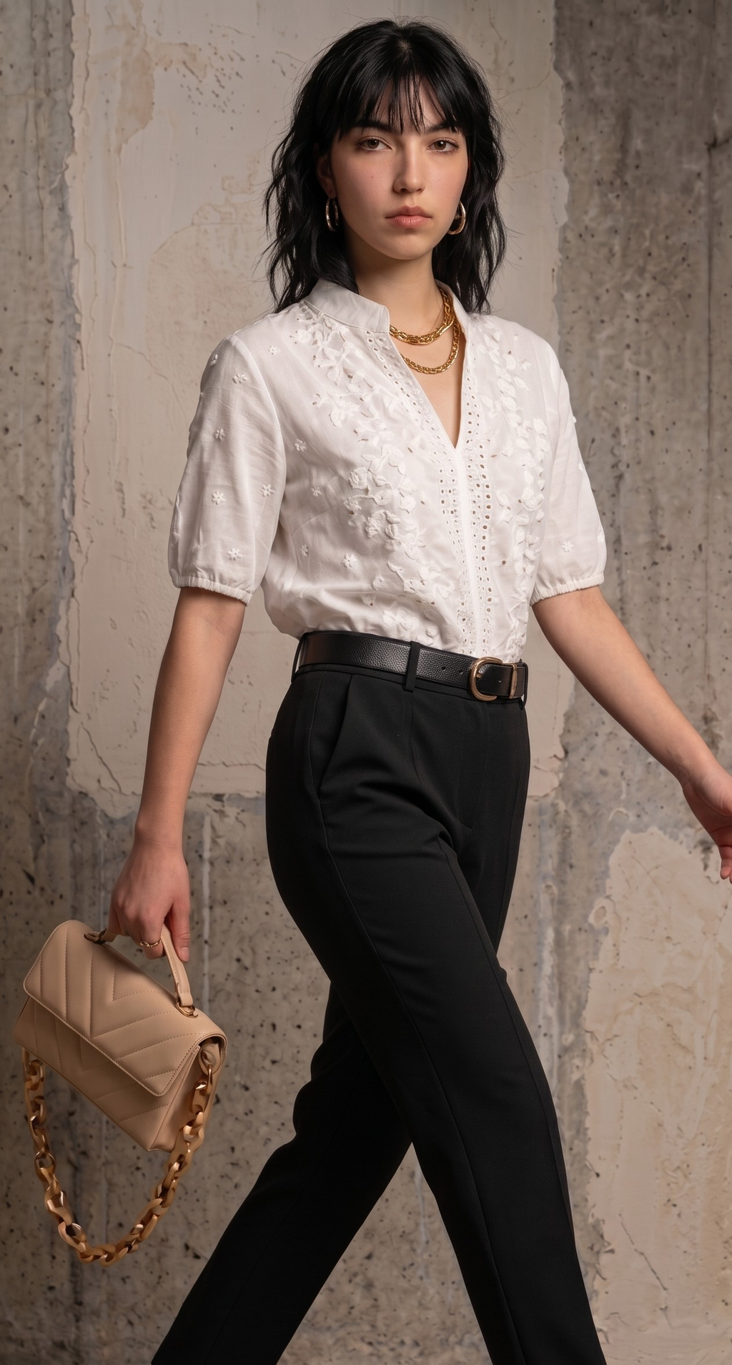 Dames Elegante Katoenen Top | Tijdloos en Veelzijdig 1
