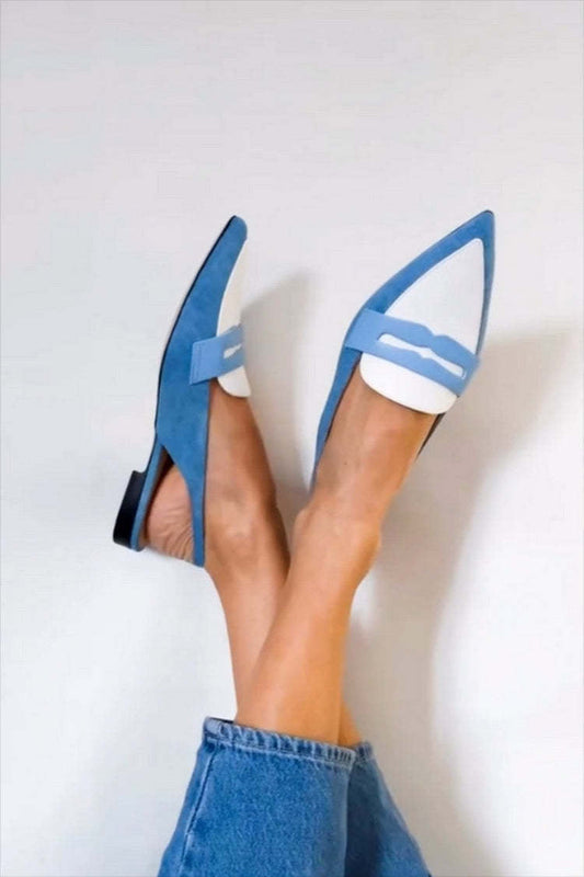 Dames Elegante Leer Slingback Loafers | Stijlvolle Comfortabele Schoenen 0