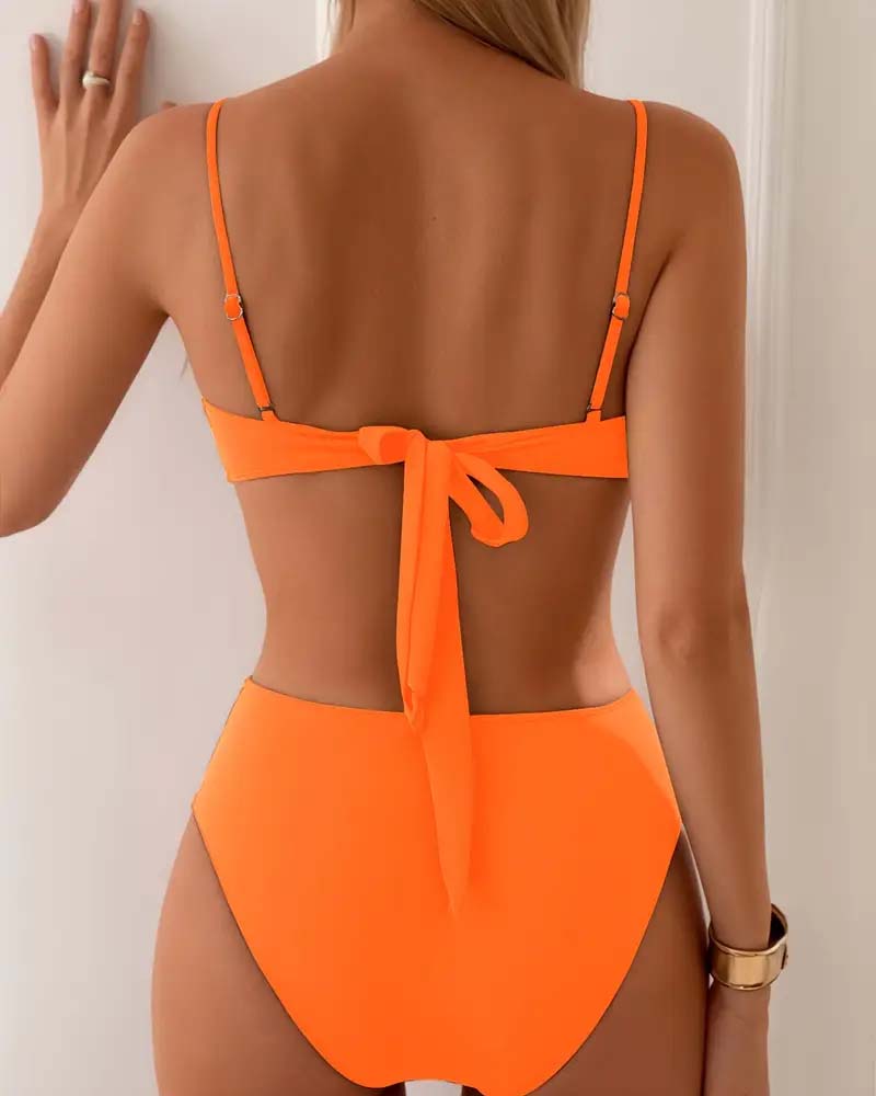 Dames Flatterende Bikiniset | Elegante Moderne Zwemkleding 7