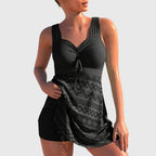 Dames Gelaagde Textuur Bikini Set | Comfortabel Ondersteunend Zomer Zwemkleding 0