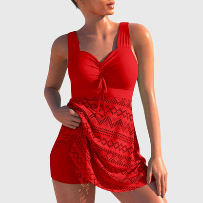 Dames Gelaagde Textuur Bikini Set | Comfortabel Ondersteunend Zomer Zwemkleding 5