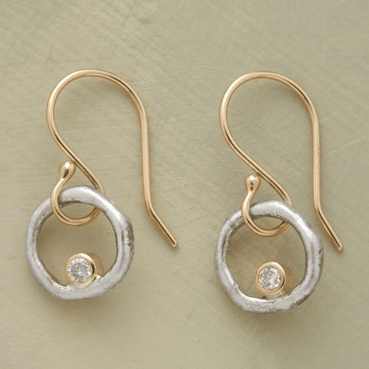Dames Gouden Zirkonia Oorbellen | Elegante Vintage Sieraden voor Speciale Gelegenheden 0