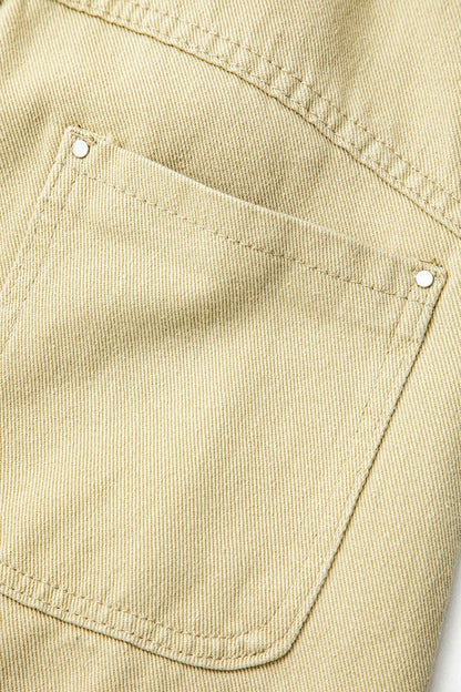 Dames Katoenen Flared Broek | Trendy Hooggesneden Wijde Pijpen voor Casual Stijl 3