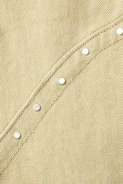 Dames Katoenen Flared Broek | Trendy Hooggesneden Wijde Pijpen voor Casual Stijl 4
