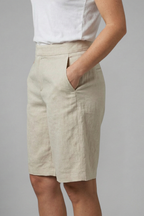 Dames Katoenen Knielange Shorts | Comfortabele Hoge Taille Zomerbroek 5