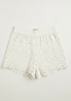 Dames Katoenen Korte Broek | Luchtige Boho Zomer Shorts met Elastische Taille 1