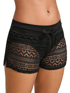 Dames Katoenen Korte Broek | Luchtige Boho Zomer Shorts met Elastische Taille 2