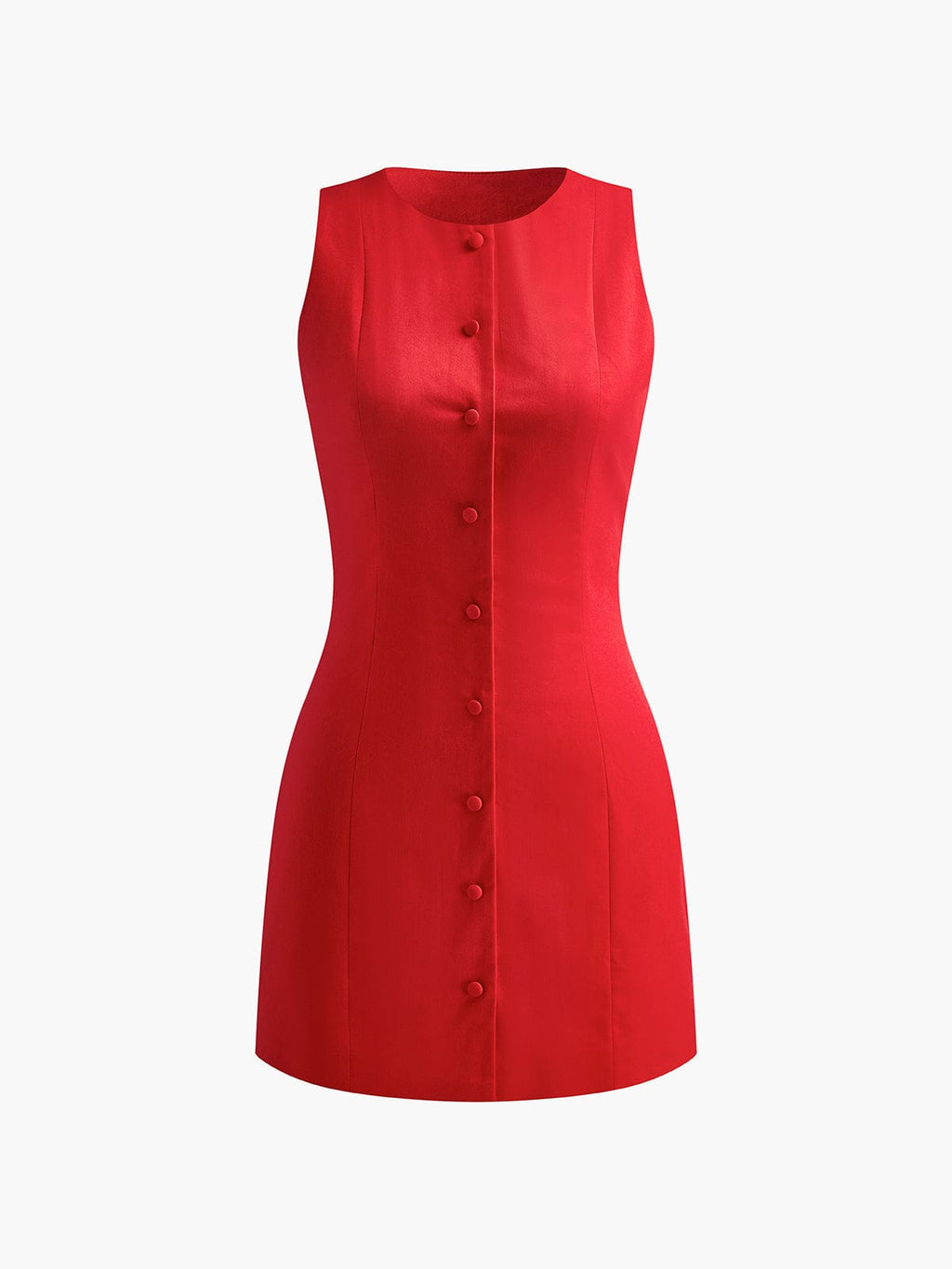 Dames Katoenen Mouwloze Jurk | Elegante Casual Zomeroutfit voor Vrije Tijd 5