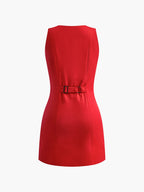 Dames Katoenen Mouwloze Jurk | Elegante Casual Zomeroutfit voor Vrije Tijd 6