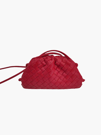 Dames Kunstleer Schoudertas | Modern Gevlochten Compacte Tas | Lichtgewicht en Stijlvol 4