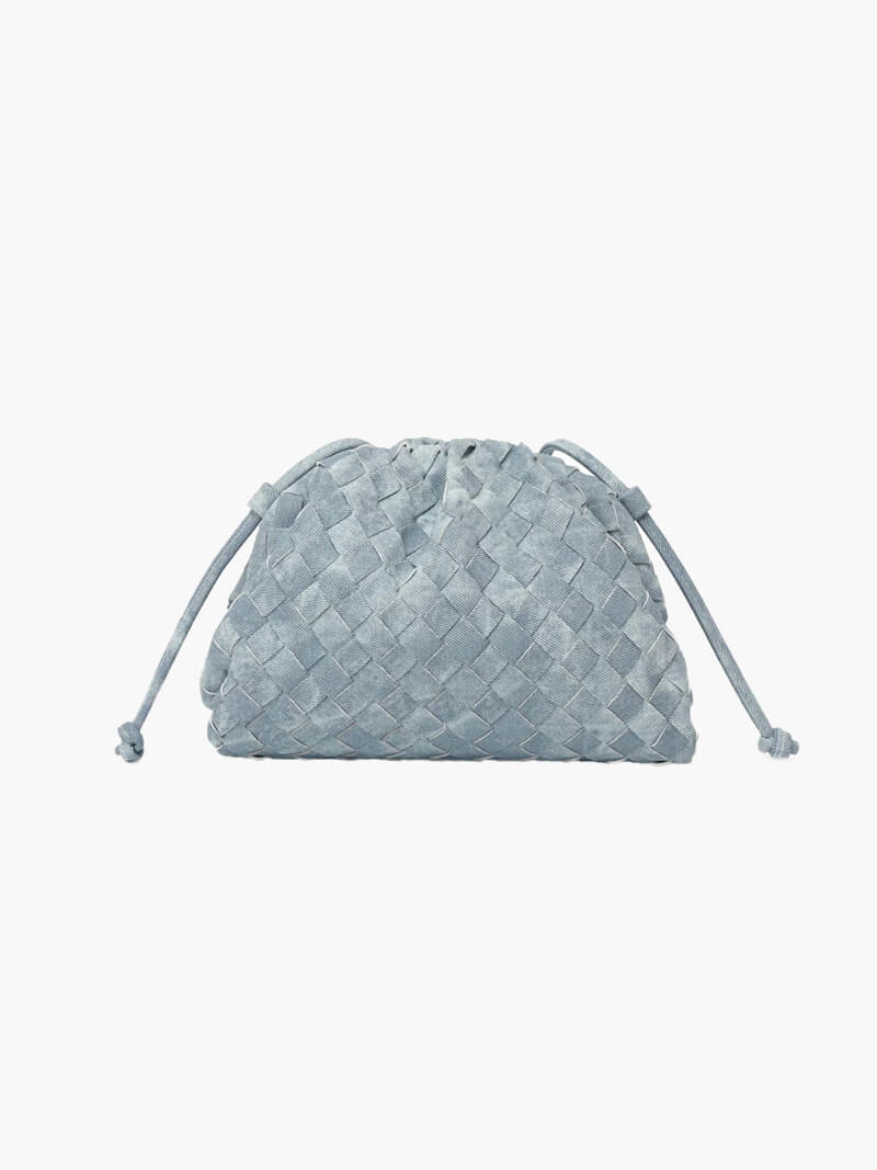Dames Kunstleer Schoudertas | Modern Gevlochten Compacte Tas | Lichtgewicht en Stijlvol 5