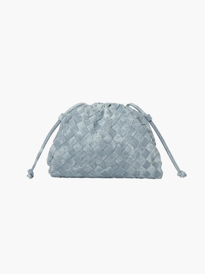 Dames Kunstleer Schoudertas | Modern Gevlochten Compacte Tas | Lichtgewicht en Stijlvol 5