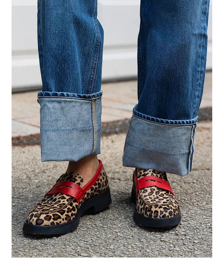 Dames Leer Accentloafers | Stijlvol Comfortabele Schoenen voor Elke Gelegenheid 0