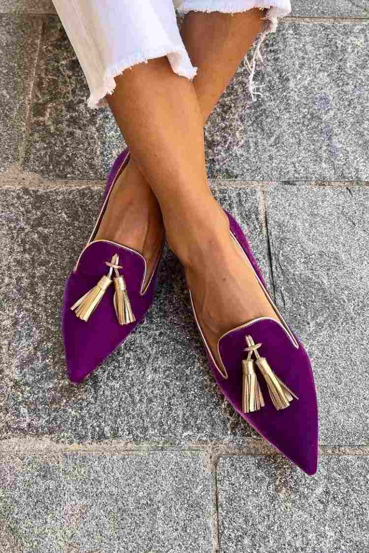 Dames Leer Loafers met Kwastjes | Tijdloze Elegante Zwarte Instappers 5