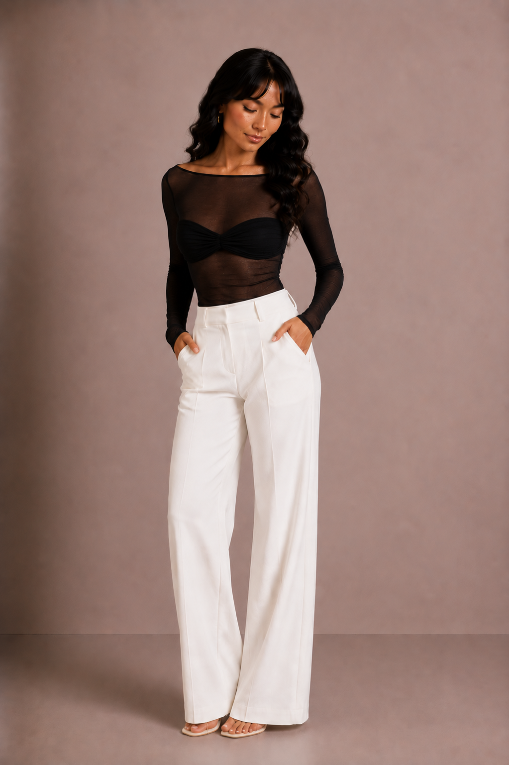Dames Luchtige Katoenen Crop Top | Elegante Off-Shoulder Zomertop 1