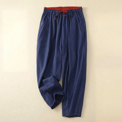 Dames Luchtige Zomerbroek | Comfortabele Relaxed Fit Met Kaneelkleurige Tailleband 4