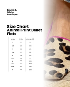 Dames Luipaardprint Ballerina's | Speelse Instap Flats met Roze Rand 3
