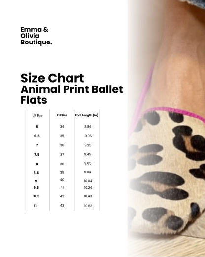 Dames Luipaardprint Ballerina's | Speelse Instap Flats met Roze Rand 3