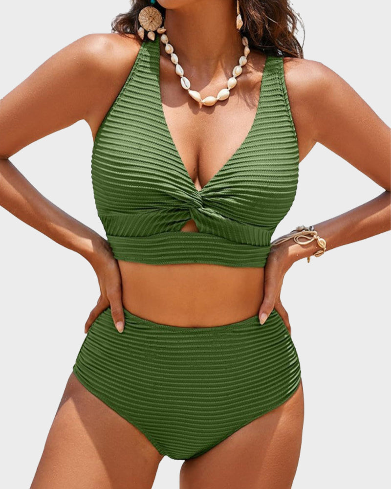 Dames Luxe Nylon Bikini Set | Flatterende Beugel Bikini voor Zomer Fun 4