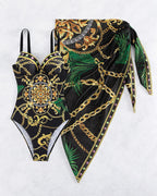 Dames Push-Up Badpak met Buikcontrole | Elegante Strandlook 3