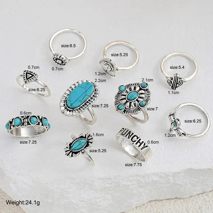 Dames Sieraden | 10-Delige Westerse Ringenset | Elegant en Tijdloos Accessoire 6