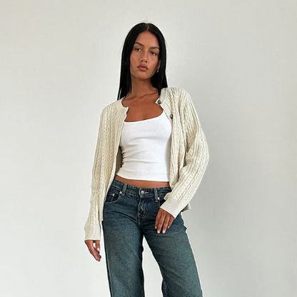 Dames Stretch Denim Jeans | Elegante Low-Rise Spijkerbroek voor Casual en Avondlooks 4
