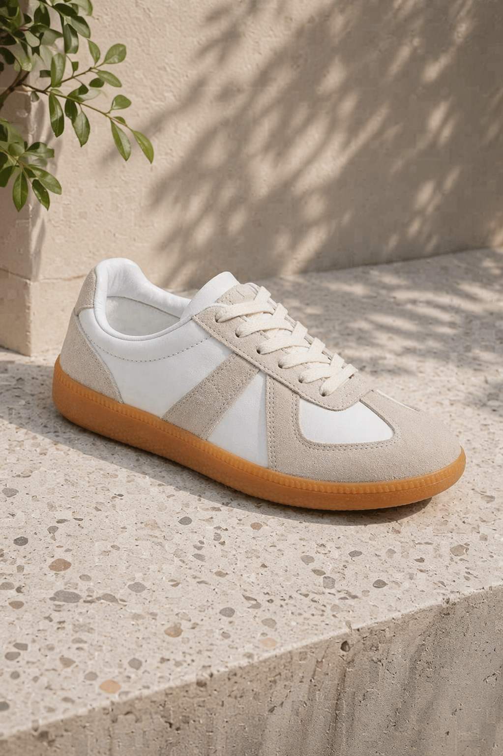 Dames Suède Sneakers | Retro Lichtgewicht Casual Schoenen voor Comfortabele Dagelijkse Draagstijl 0
