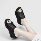 Dames Synthetische Sandalen | Comfortabele Orthopedische Wigsandalen Met Hak 0