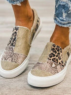 Dames Trendy Canvas Slip-Ons | Comfortabele Antislip Instappers 3