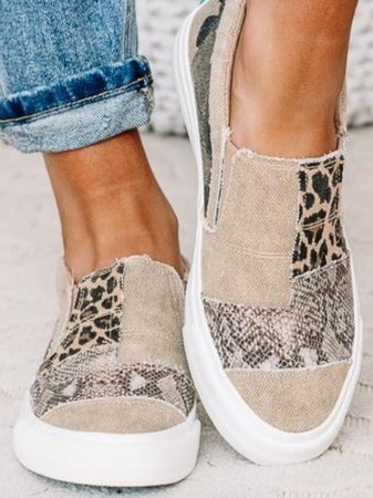 Dames Trendy Canvas Slip-Ons | Comfortabele Antislip Instappers 5