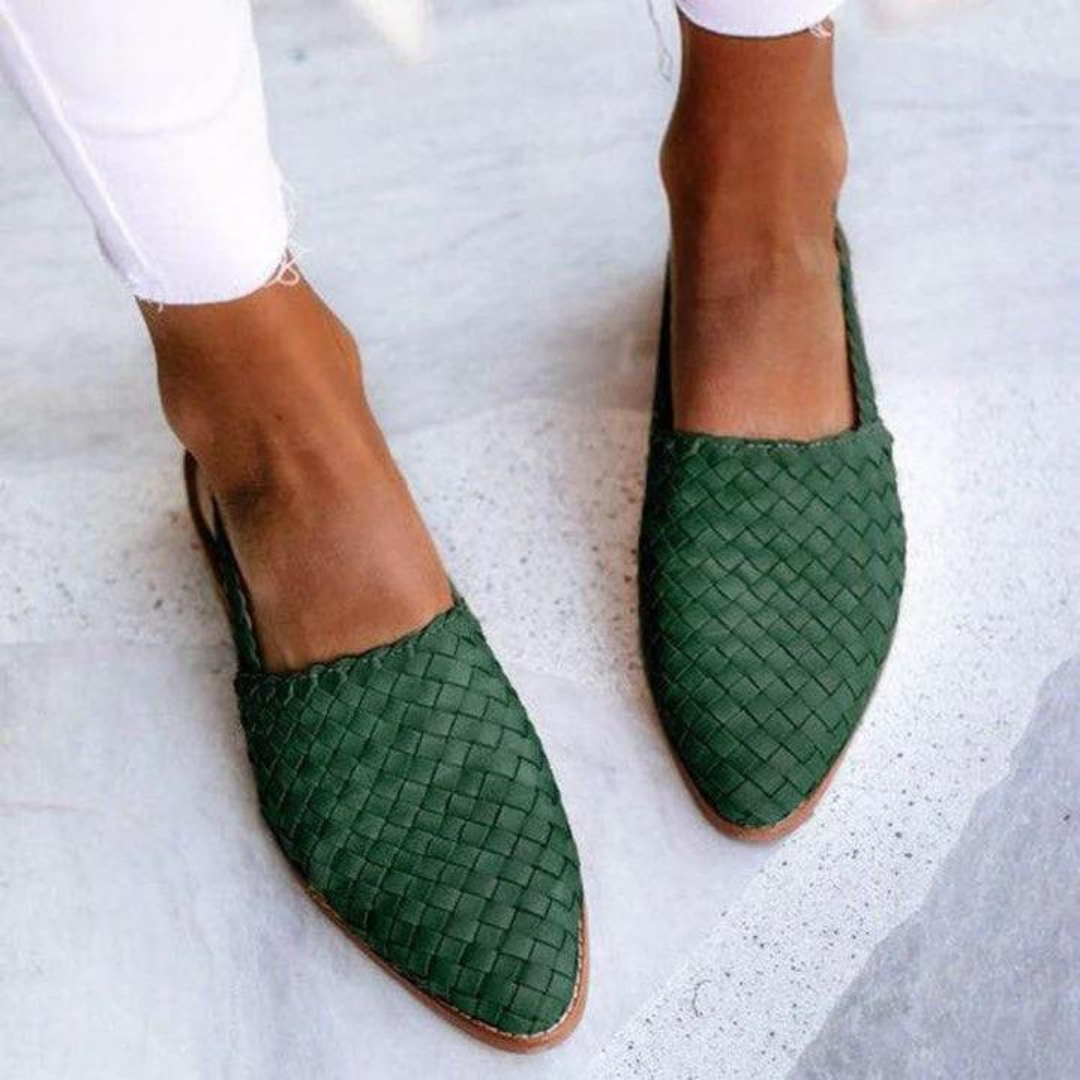 Dames Vegan Leer Ballerina's | Elegante Lichtgewicht Flats voor Zomer 1