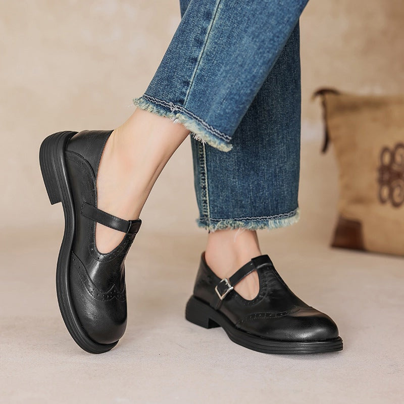 Dames Vegan Leer Mary Jane Sandalen | Comfortabele Elegante Casual Schoenen 6