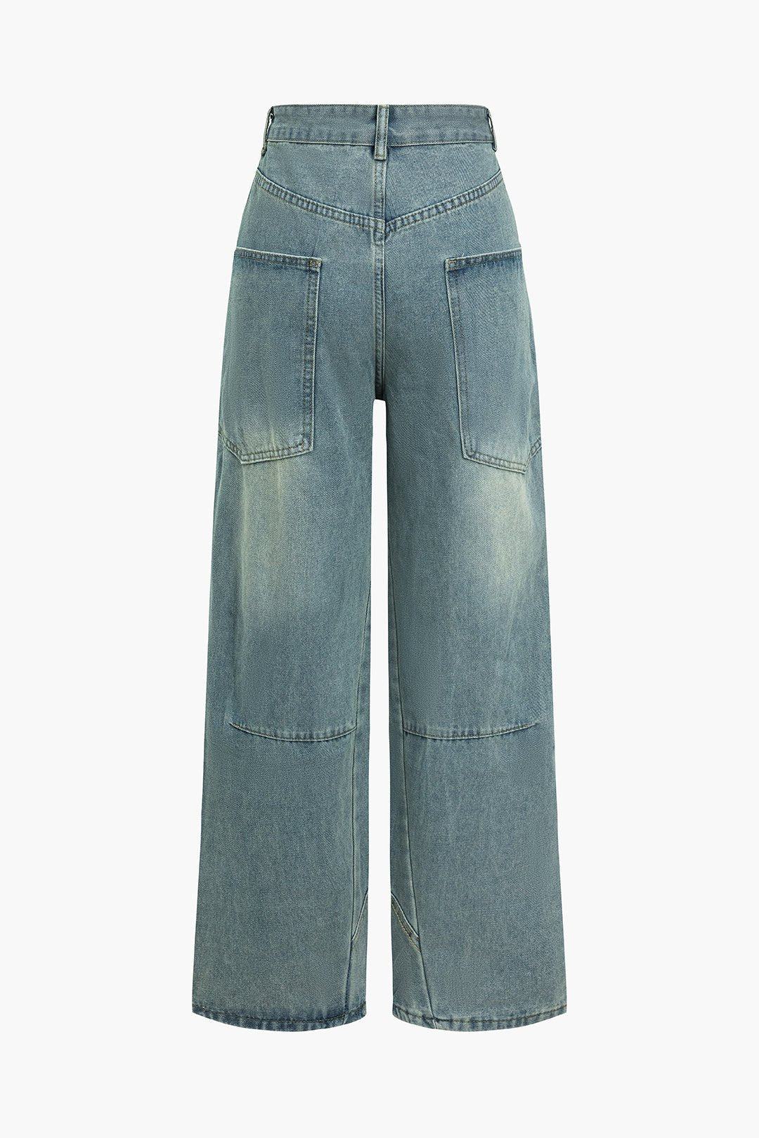 Dames Vintage Denim Spijkerbroek | Comfortabele Wijde Pijpen met Flatterende Pasvorm 1