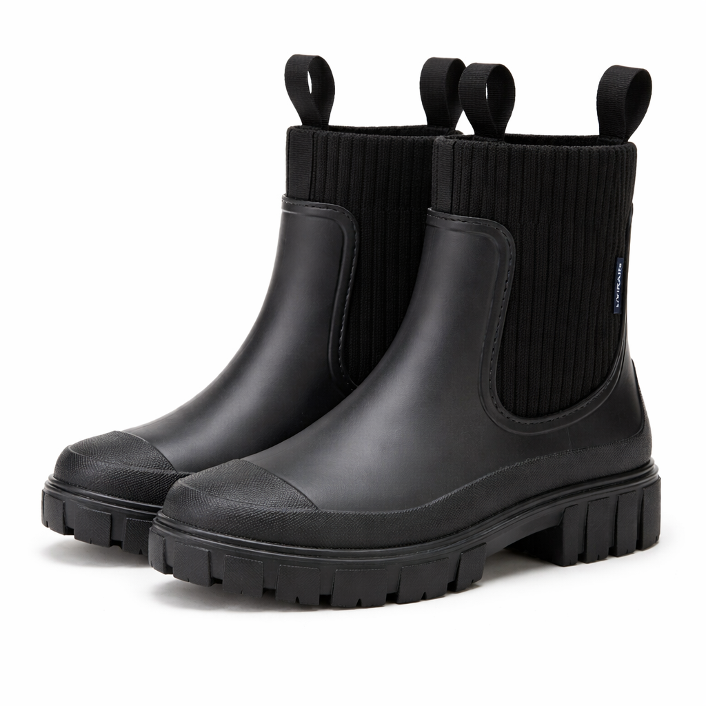 Dames Waterdichte PVC Laarzen | Comfortabele Antislip Regenlaarzen voor Buitenactiviteiten 5