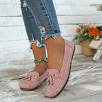 Dames Zachte Leer Loafers | Comfortabele Zwarte Vintage Instappers voor Elke Dag 6
