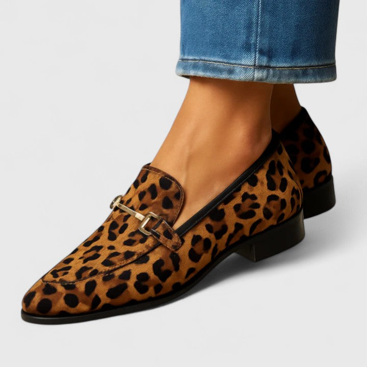 Dames Zachte Leer Loafers | Tijdloze Zwarte Instappers met Comfortabel Design 0
