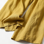 Dames Zachte Viscose Broek | Elegante Hoge Taille Wijde Pijpen Casual Pants 3
